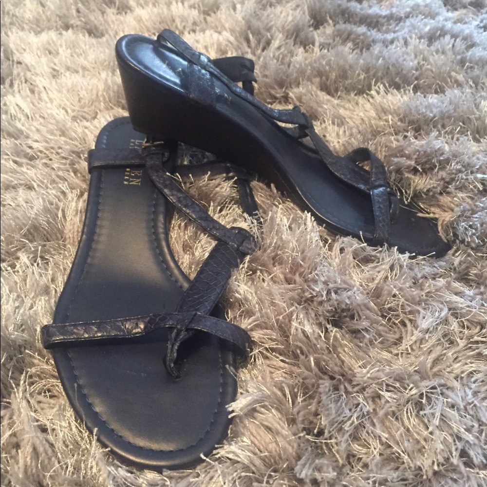 Ralph Lauren wedged sandals